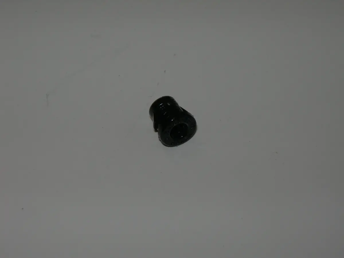 Bushing, Snap - 1/8" Id - .250 Hole Dia - Black Nylon 1