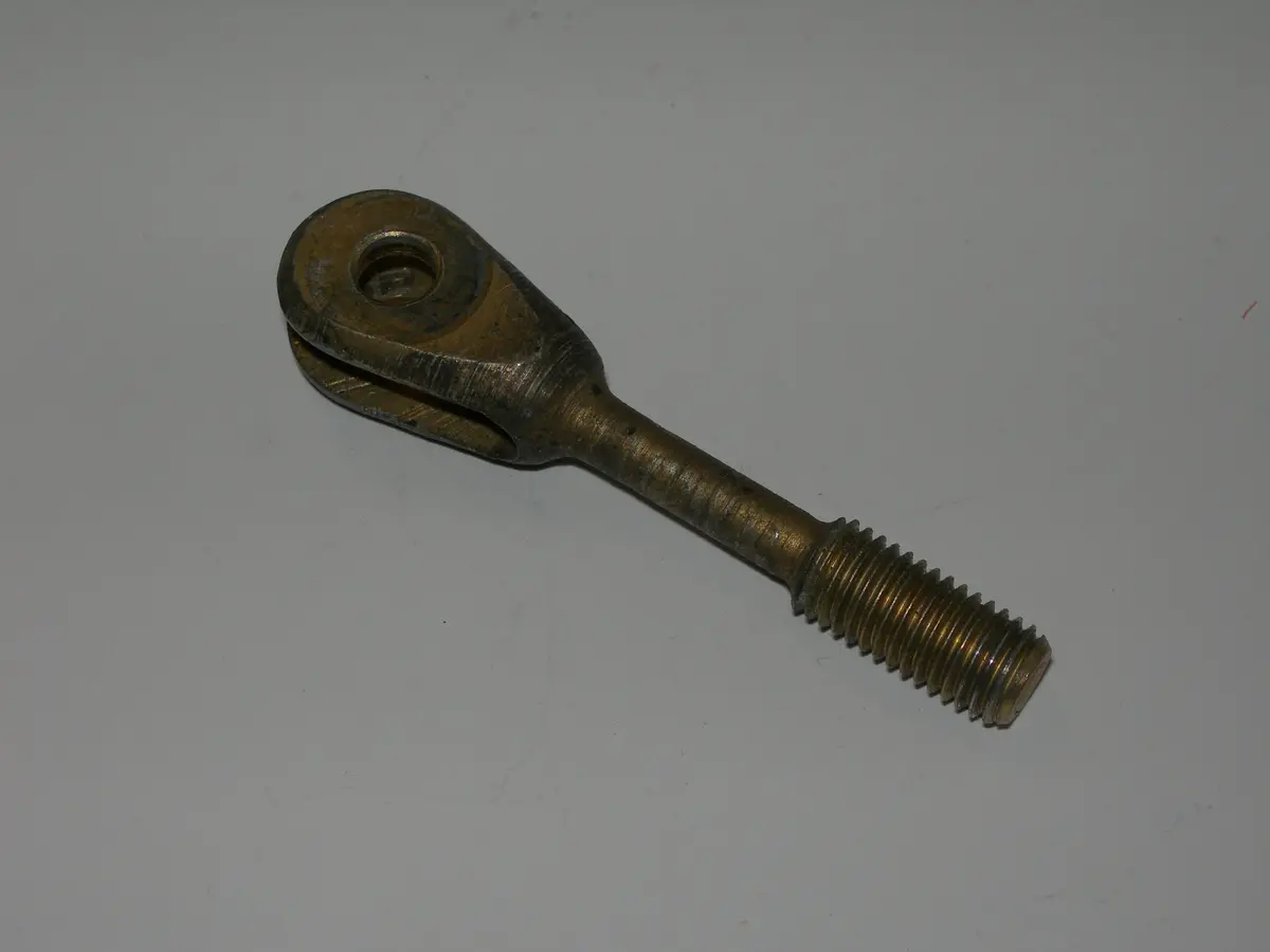 Rod End, Clevis - Turnbuckle Fork - 1.844L - 1/4-28 - 1/8" Cable - Rh Threads 1