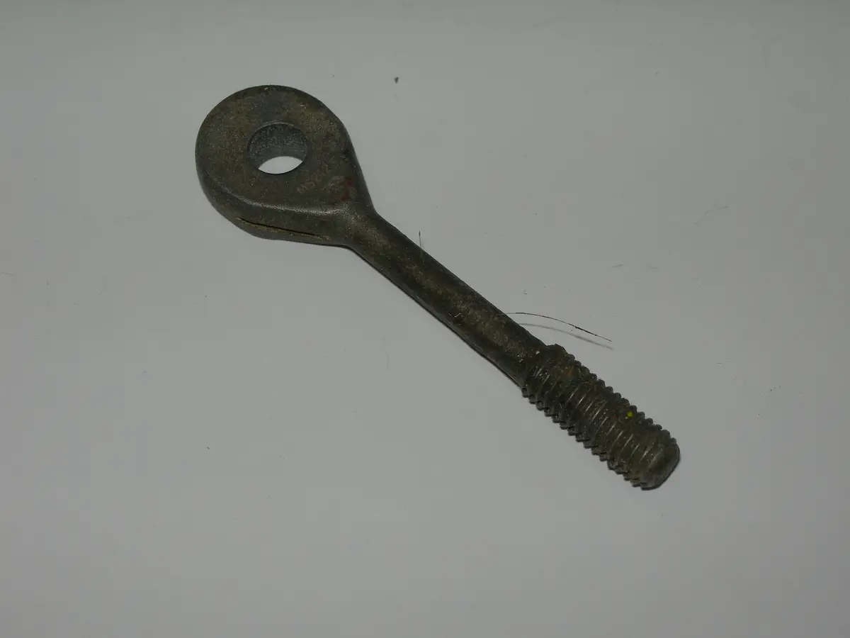End, Eye - Clevis - 10-32 D - Right Thread - Brass 1