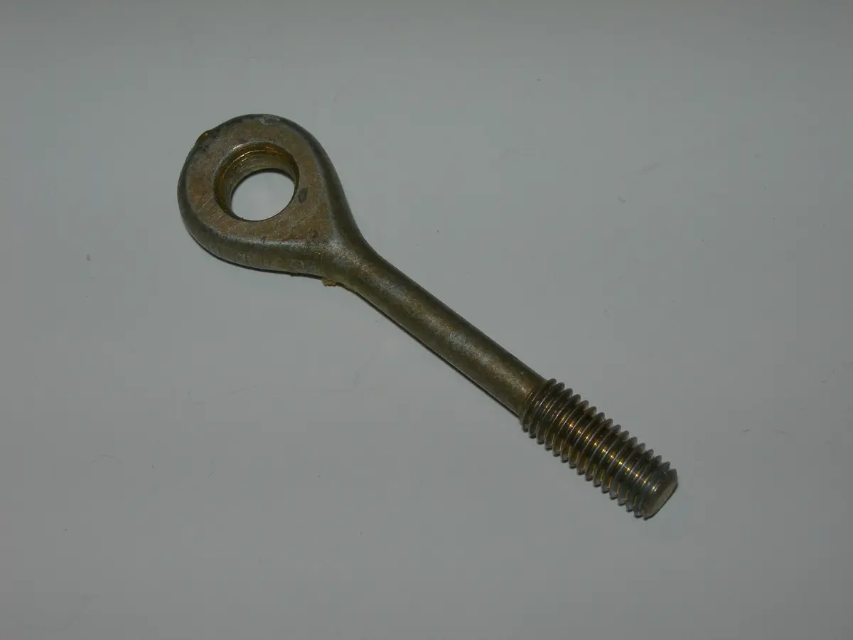 End, Eye - Clevis - 10-32 D - Right Thread - 2.312" Ol - Brass 1