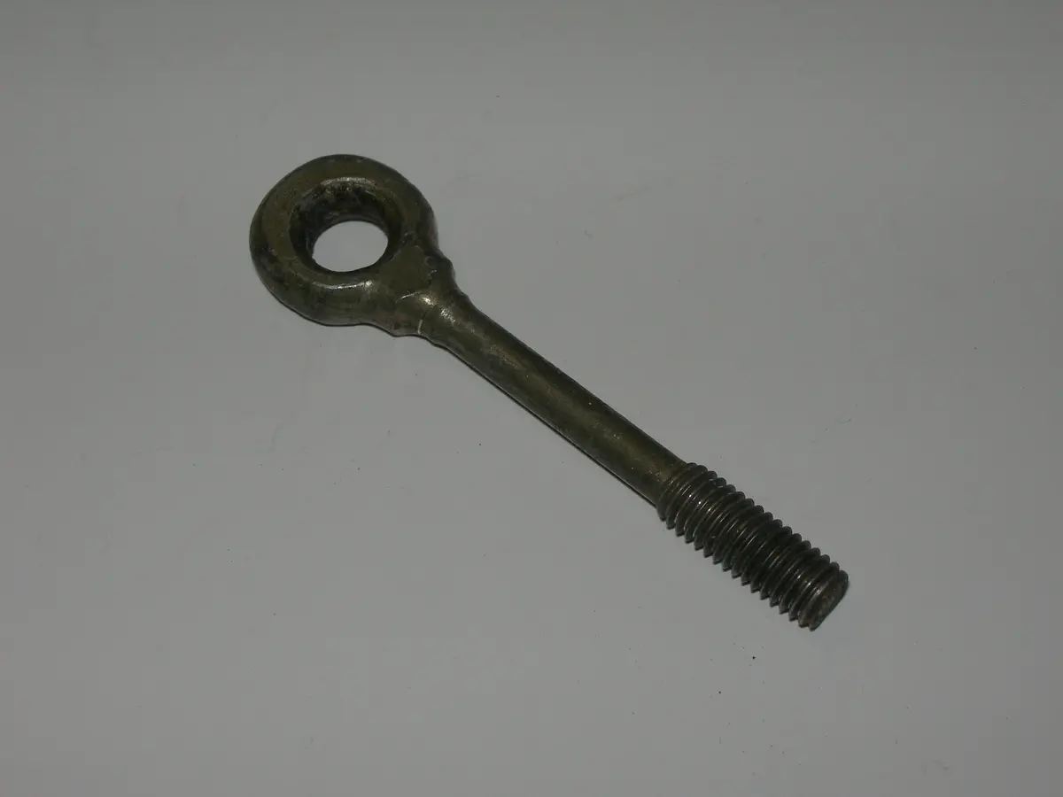 End Eye, Clevis - 10-32 D - Left Thread - 2.312" Ol - Brass 1
