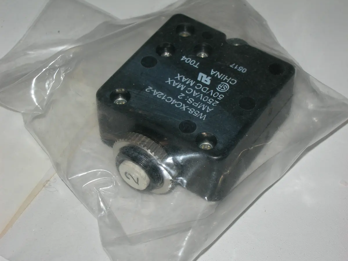 Breaker, Circuit - Push/Reset - 2 Amp 1