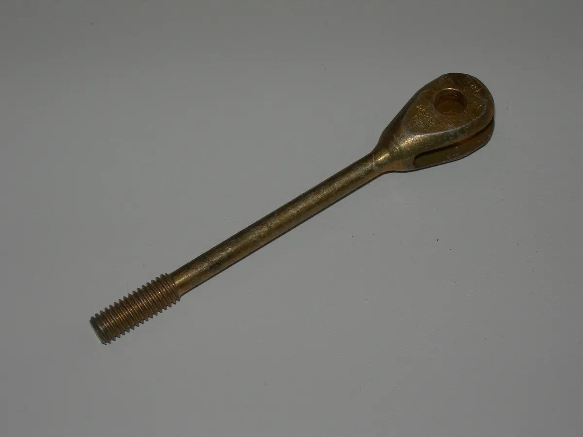 Rod End, Clevis - Turnbuckle Eye End - 2.50L - 10-32 - 3/32 Cable - Rh Threads 1