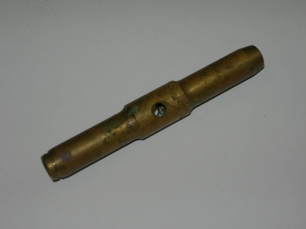Barrel, Turnbuckle - 10-32 Rh/Lh Threads - 2.25" Ol - 3/32 Cable - Brass 1