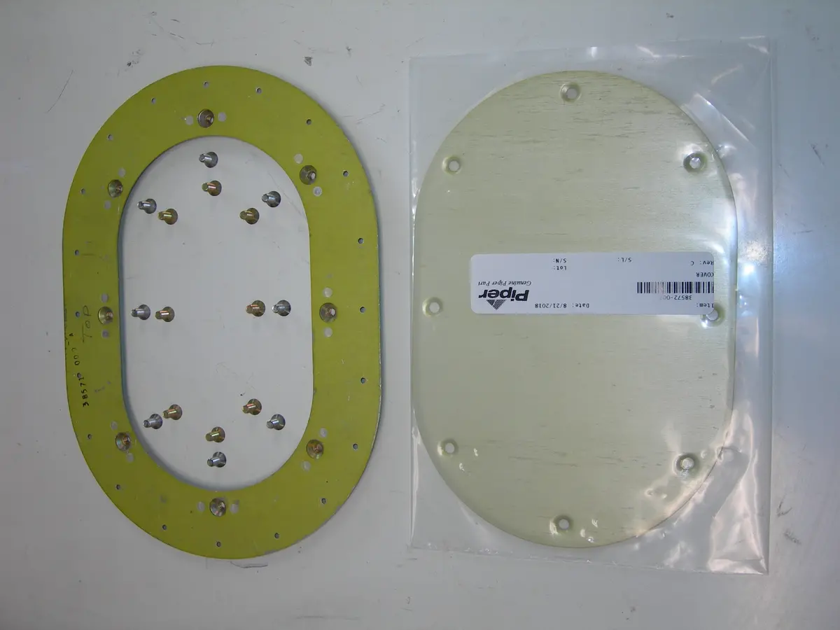 Airward, Kit, Inspection Cover/Reinforcing (Doubler) Plate - Piper 1