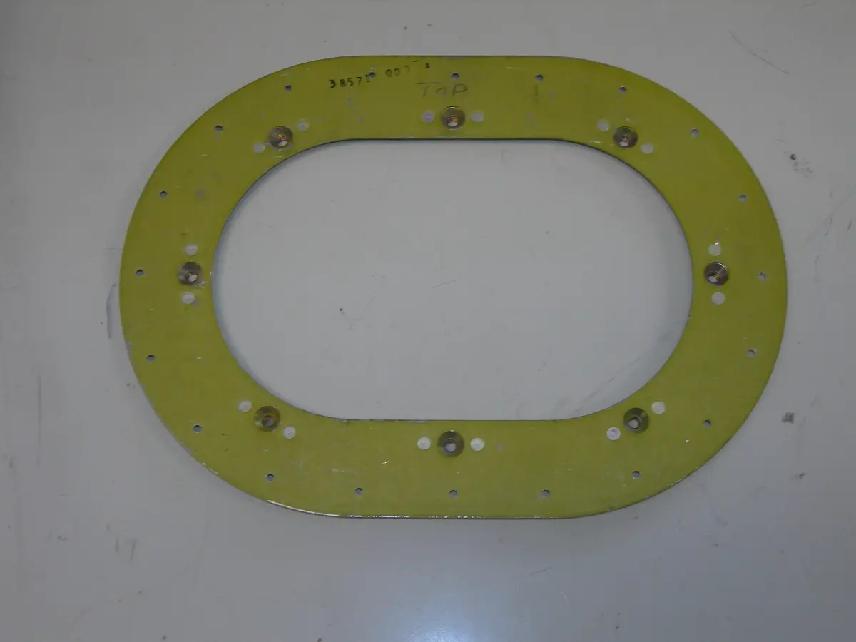 Doubler, Plate - Reinforcing - 6" X 4 1/2" Opening - Piper 1
