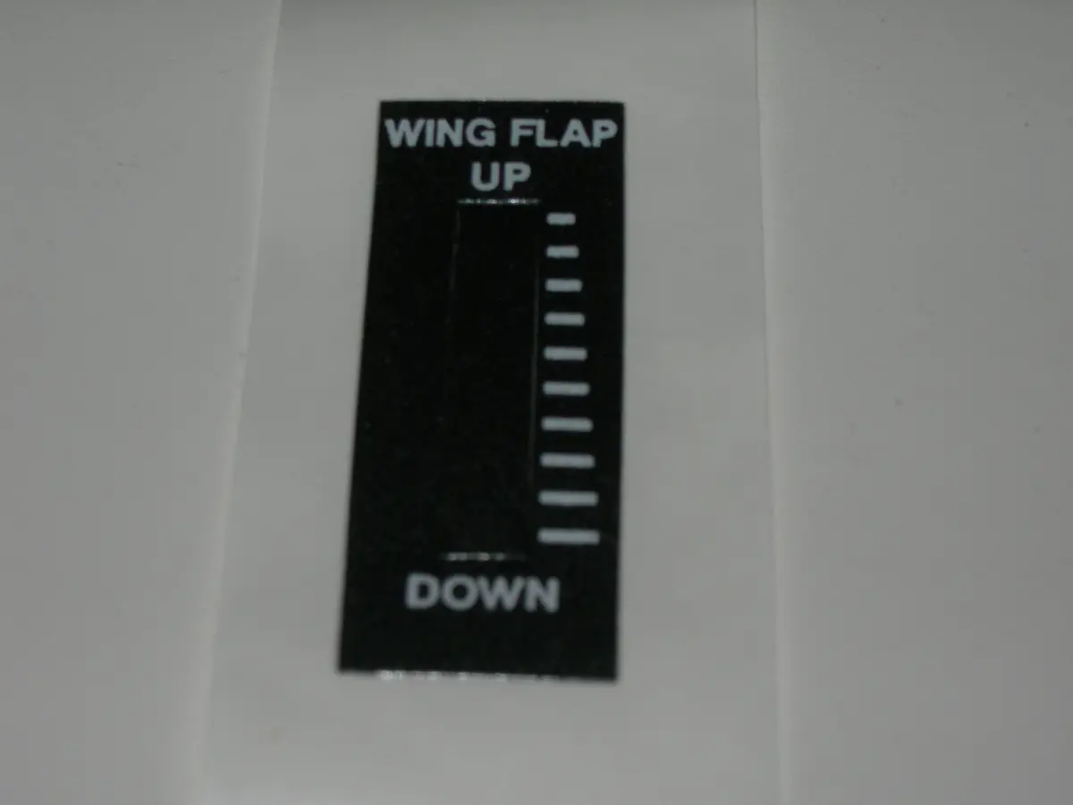 Label, Wing Flap - Small - Ray Allen 1
