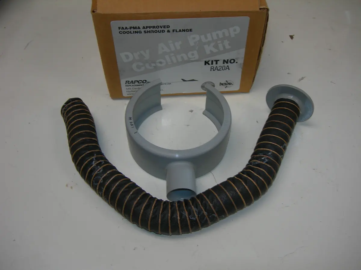 Kit, Dry Air Vacuum Pump Cooling - Rapco 1