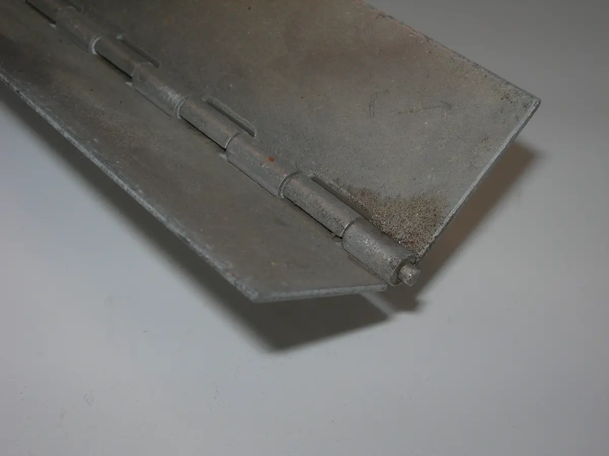 Hinge, Piano - 3" Open - Continuous Roll - .062" Thick - Aluminum 1