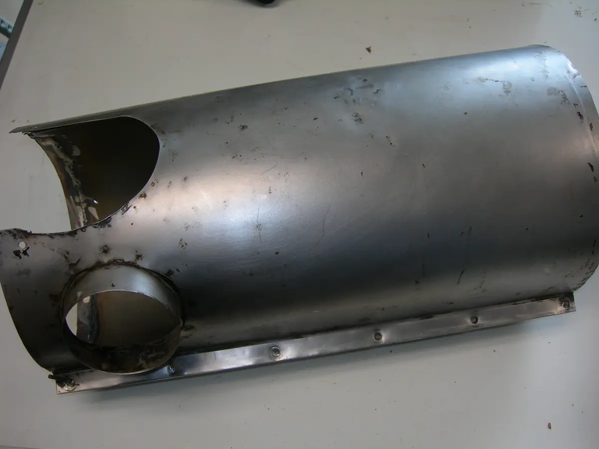 Shroud, Exhaust - Assembly (2) Halves - Cessna Lycoming 172/177 1