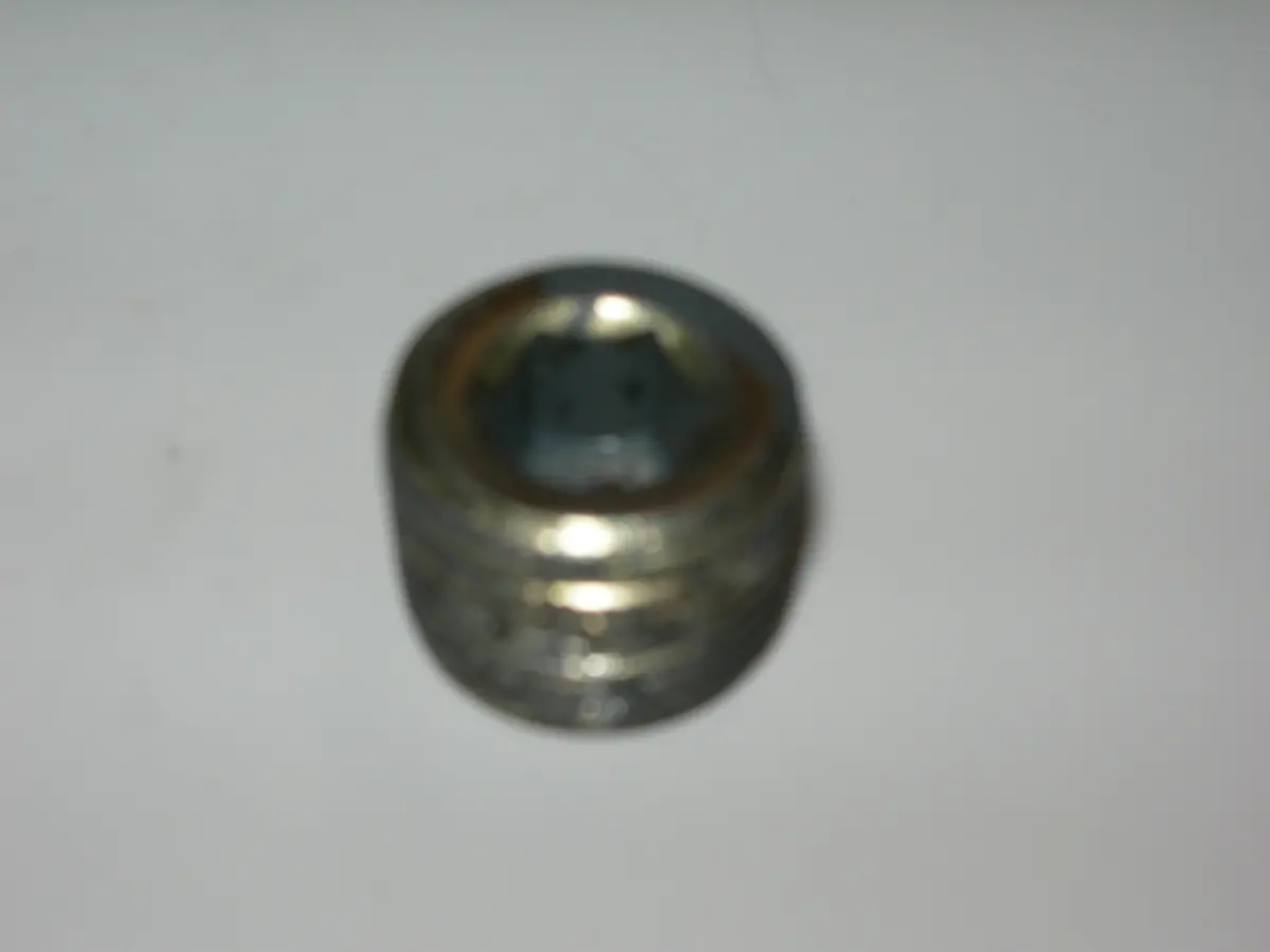 Plug, Internal - Allen - 3/8" Npt - Steel 1