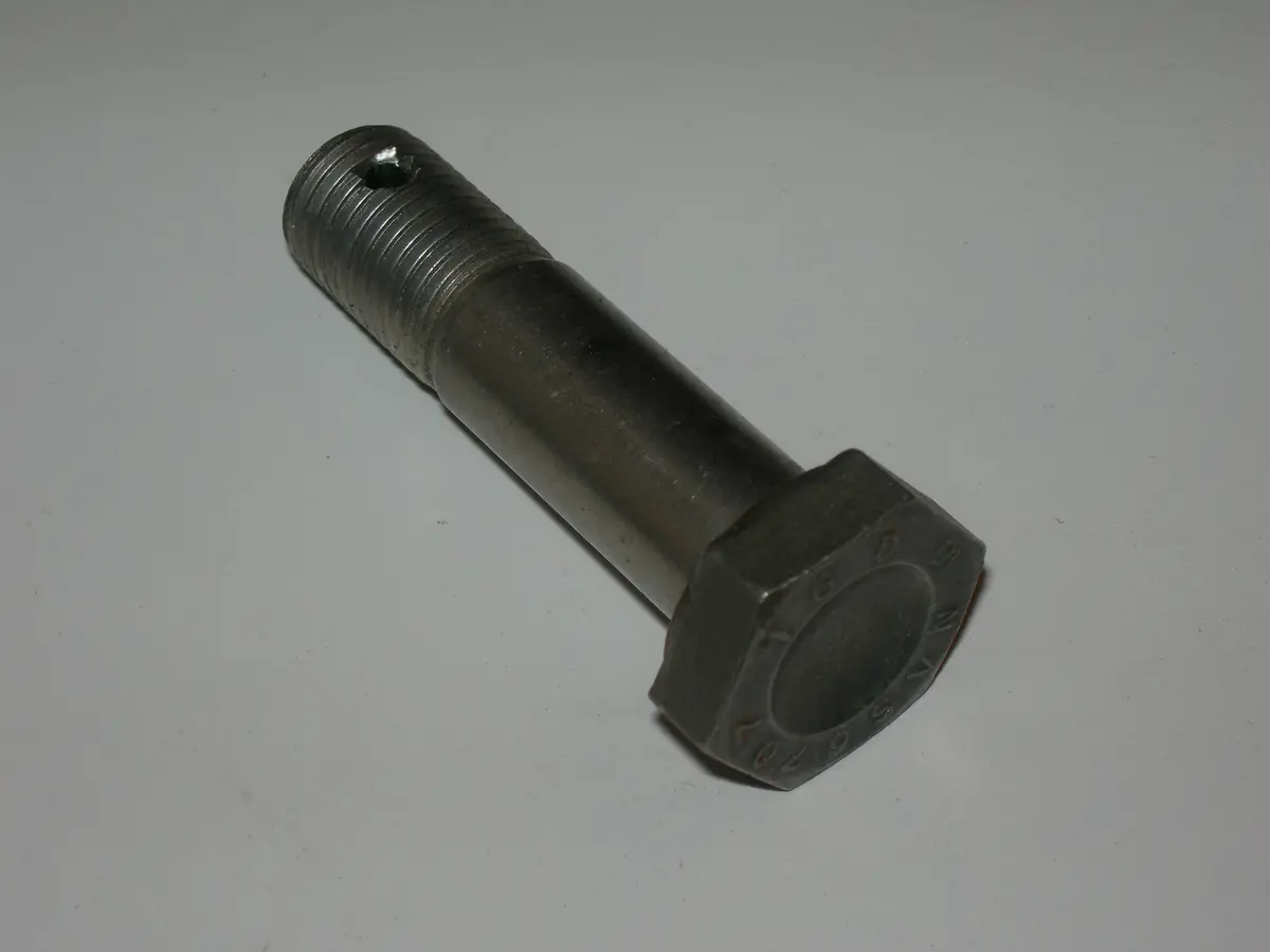 Bolt, Shear - Dished Hex Head - Close Tolerance - 3/8-24 D - 7/16" Grip 1