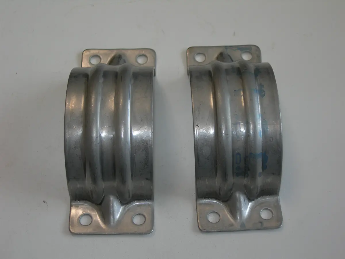 Clamp, Exhaust - 2 1/2" Id - Two Beads - Four Bolt Holes 1