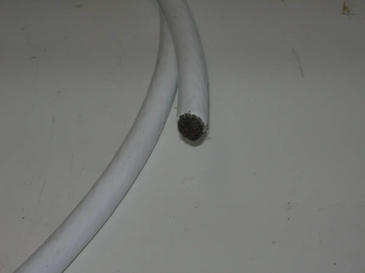 Wire, #2 - Unshielded - White 1