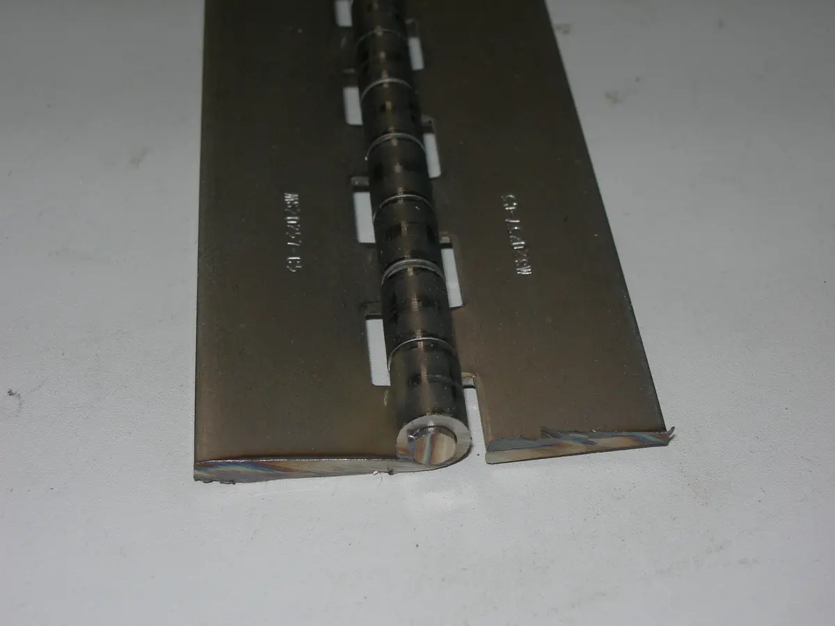 Hinge, Piano - Continuous - Roll Formed - 2" Width - .062" Thick - Stainless 1