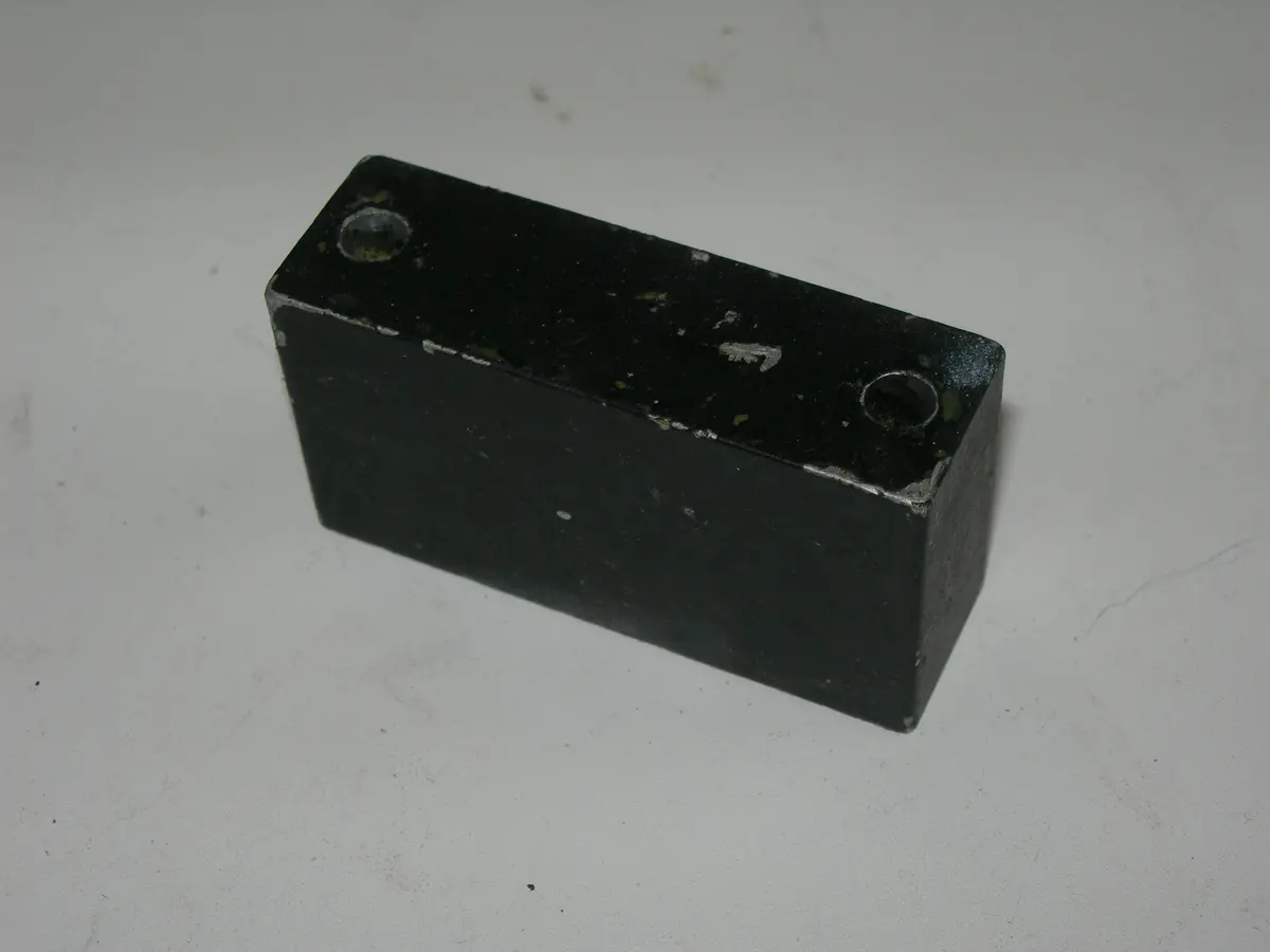 Block, Rudder Bar Support - Bottom - Pa28/32 1