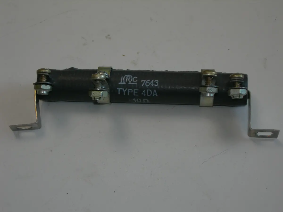 Resister, Fixed - Variable - Slide - Type 4Da - 10 Ohm - 50 Watt 1