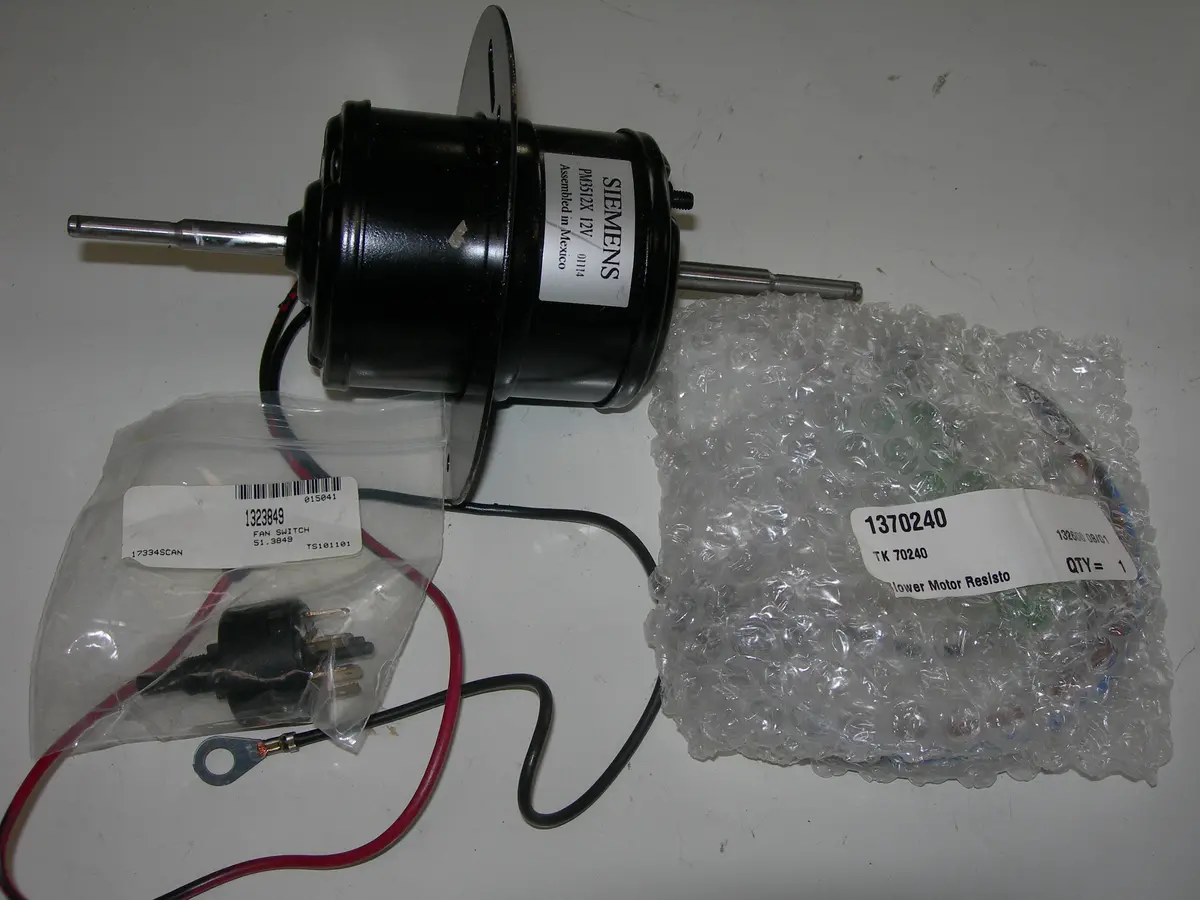 Motor, Blower - Volvo 1