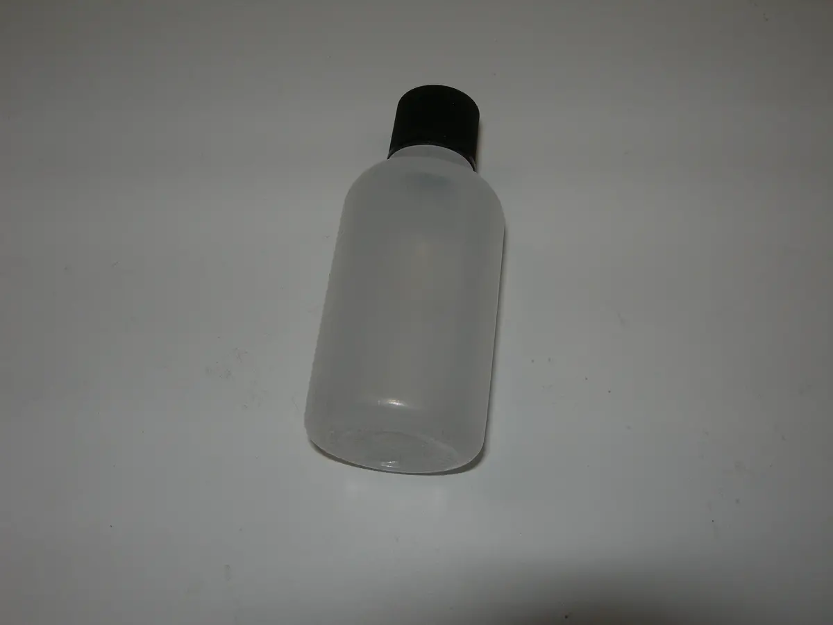 Bottle, Plastic - 1/2 Ounce - With Plastic Cap 1