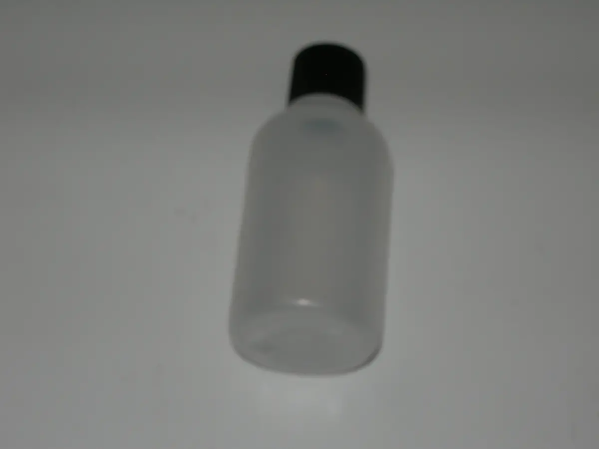 Bottle, Plastic - 1 Ounce - With Plastic Cap 1