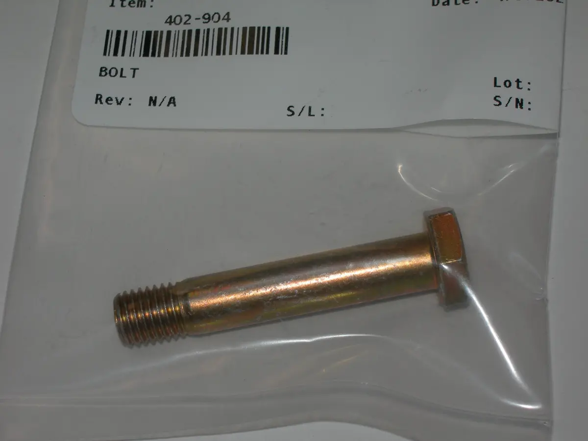 Bolt, Shear - Close Tolerance - 5/16-24 - 1.719" Ol - Short Thread 1