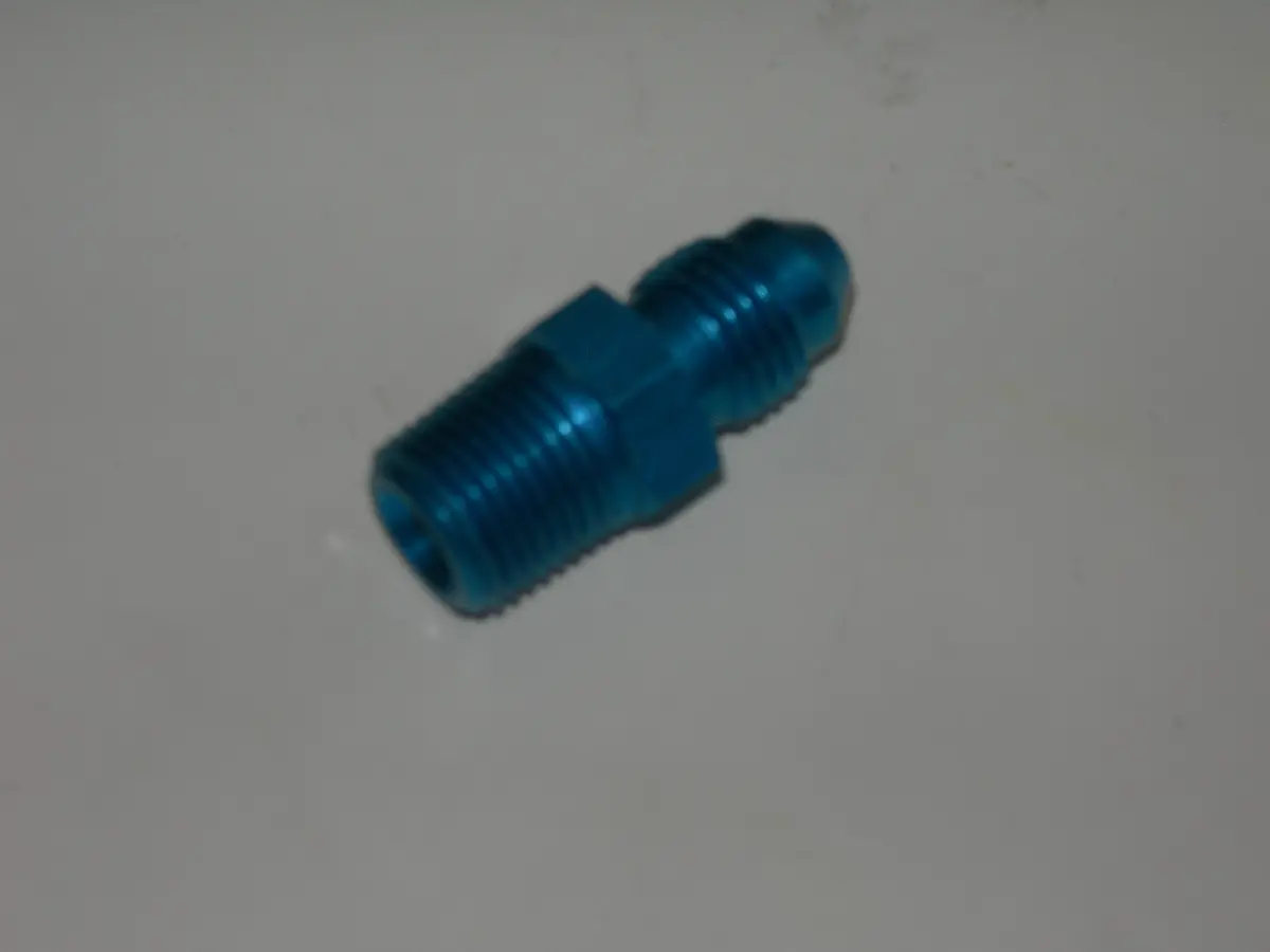 Nipple, Straight - Pipe/Flare -1/8" Npt - 3/16" Tube 1