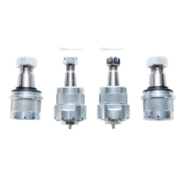Dynatrac Heavy Duty Upper & Lower Knurled Front Ball Joint Kit For '14-'24 Dodge Ram 2500 / 3500 4X4 1