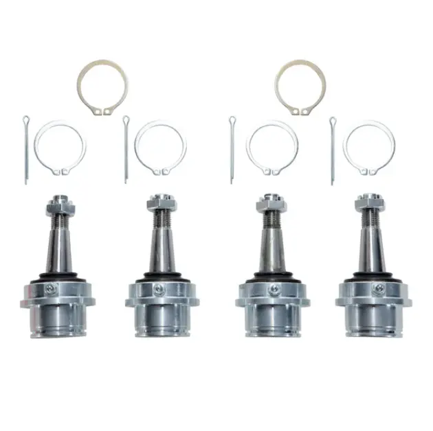 Dynatrac Heavy Duty Upper & Lower Non-Knurled Front Ball Joint Kit For '18+ Jeep Wrangler Jl/Jlu & '20+ Jeep Gladiator Jt 1