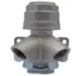 Champion / Infinity Quick-Lock Aluminum Piping - 45° Double Outlet Elbow 20Mm X 1/2", Pn: C90661-20-08 1