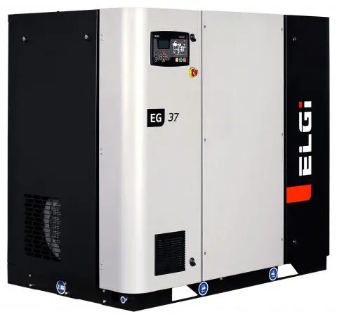 Elgi Eg 45 Base Mount Oil-Injected Rotary Screw Air Compressor – 60 Hp 1