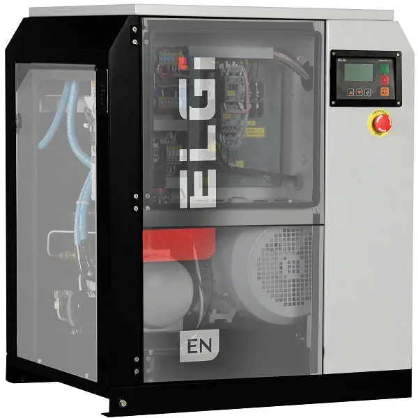 Elgi En15 Rotary Screw Air Compressor – 20 Hp | Tank-Mounted With Refrigerated Dryer 7
