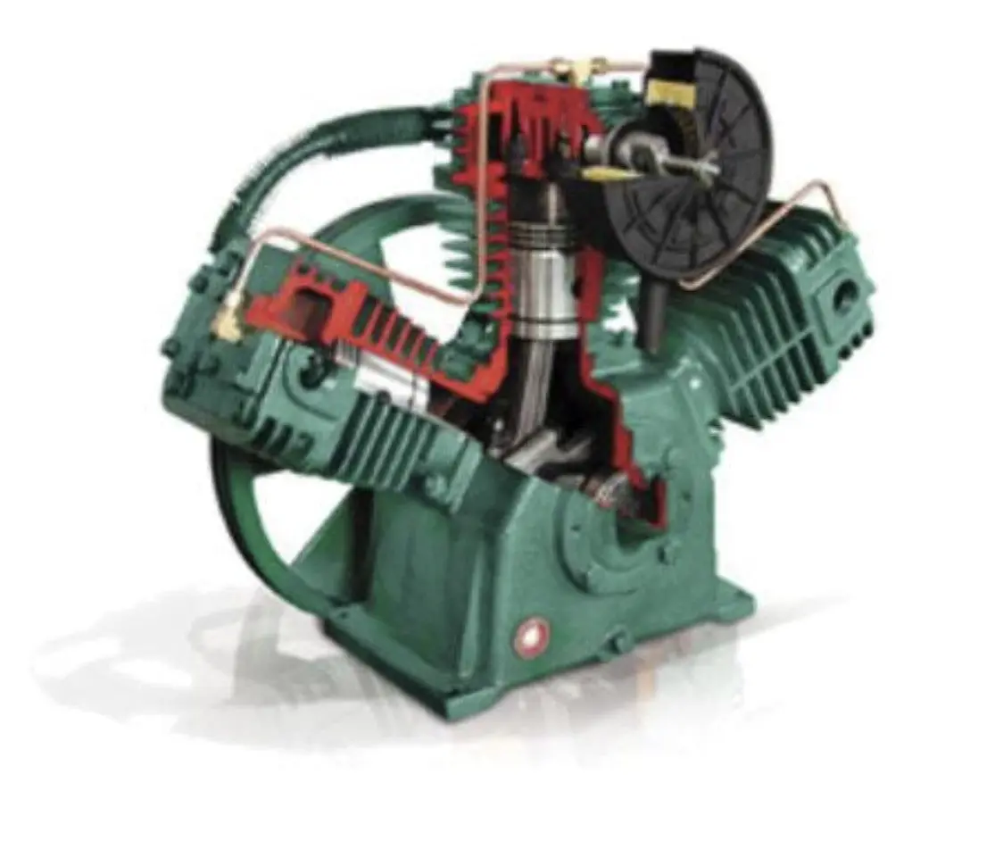 Fs-Curtis Es-30 - Ca Series Bare Single Stage Reciprocating Air Compressor Pump,  5Hp, Pn: Fes30b 1
