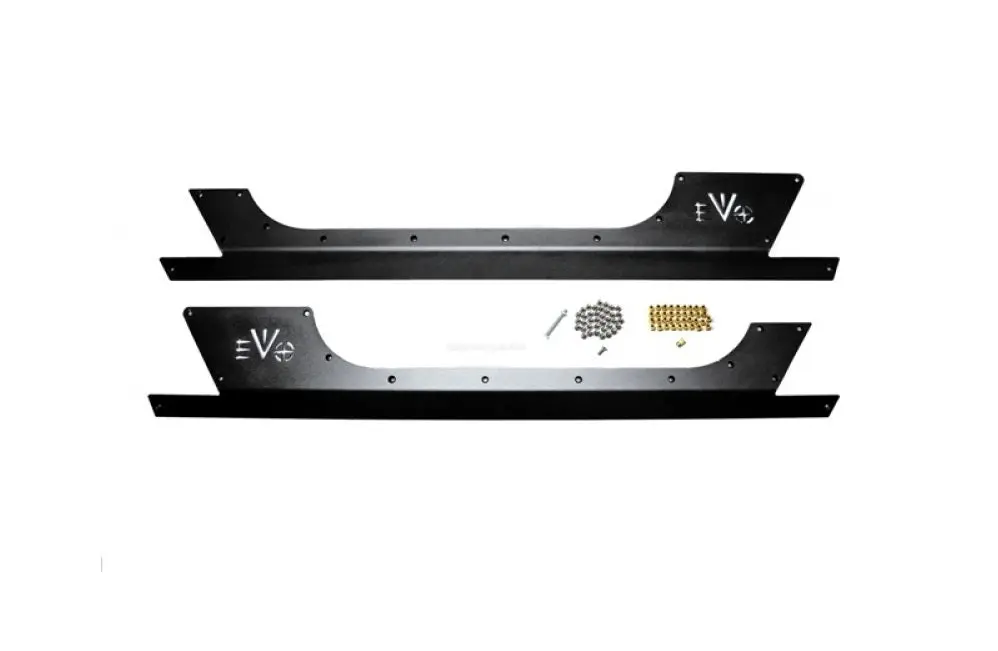 Evo Mfg Rockskins (Black) For '07-'18 Jeep Wrangler Jk 2 Door Evo-1047-2Dbt 1