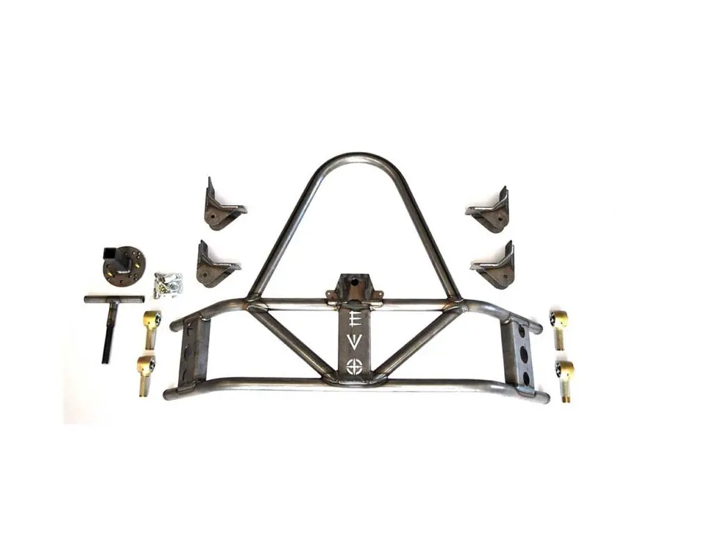Evo Mfg Tire Carrier (Raw Steel) For '07-'18 Jeep Wrangler Jk Jku Evo-1069 1