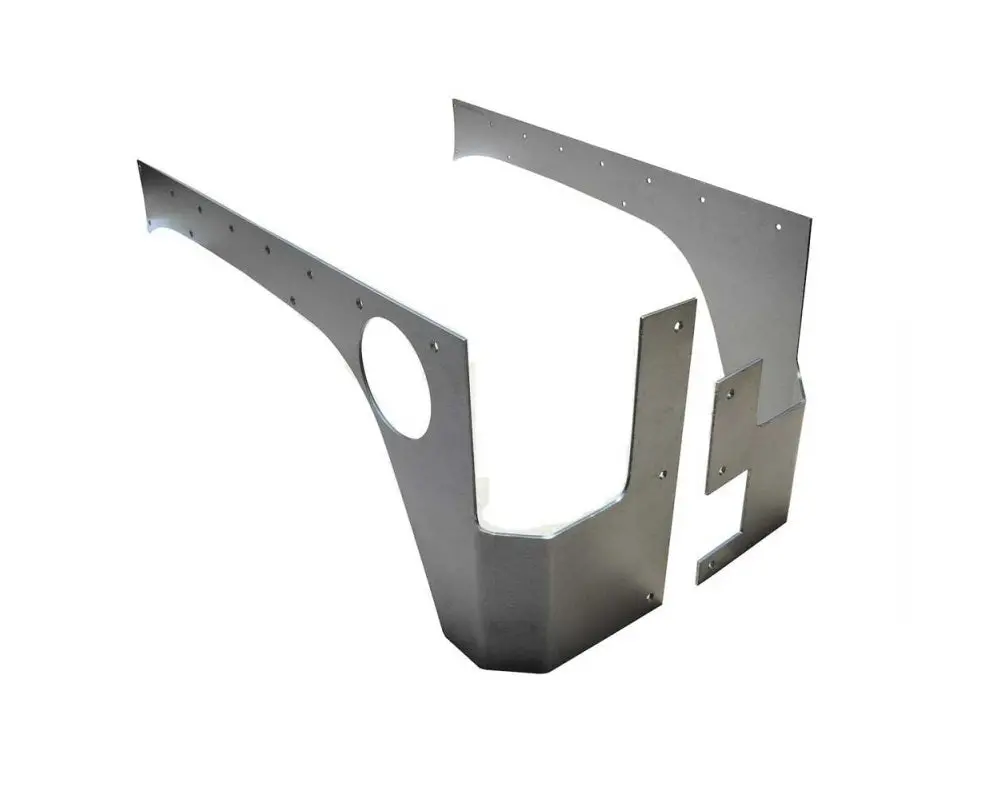 Evo Mfg Rear Rockskin Oe Tail Light Corners For '07-'18 Jeep Wrangler Jku 4Door 1