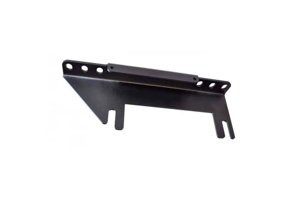 Evo Mfg 1/4 Pounder Offset Fairlead Light Mount For Jeep Jk/Jl/Jt Evo-1105B 1