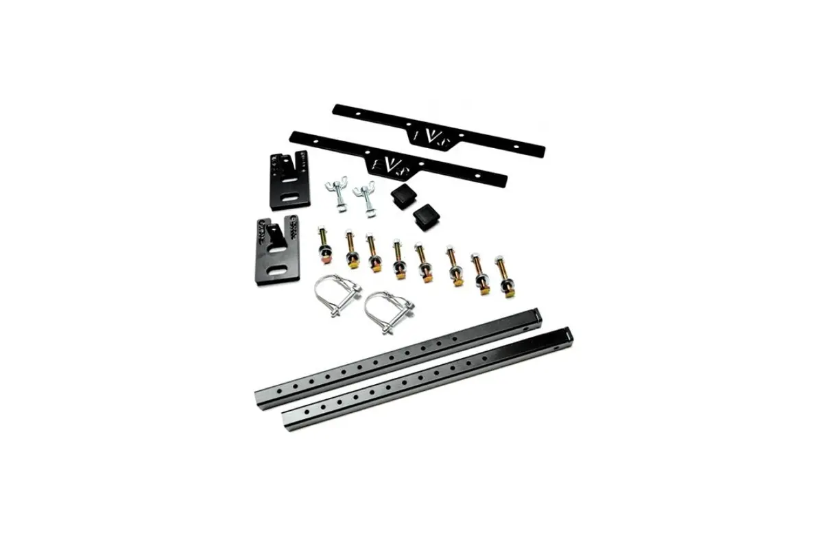 Evo Mfg Quick Release Mud Flap Bracket Kit For Jeep Wrangler Jk Jku Evo-1118B 1