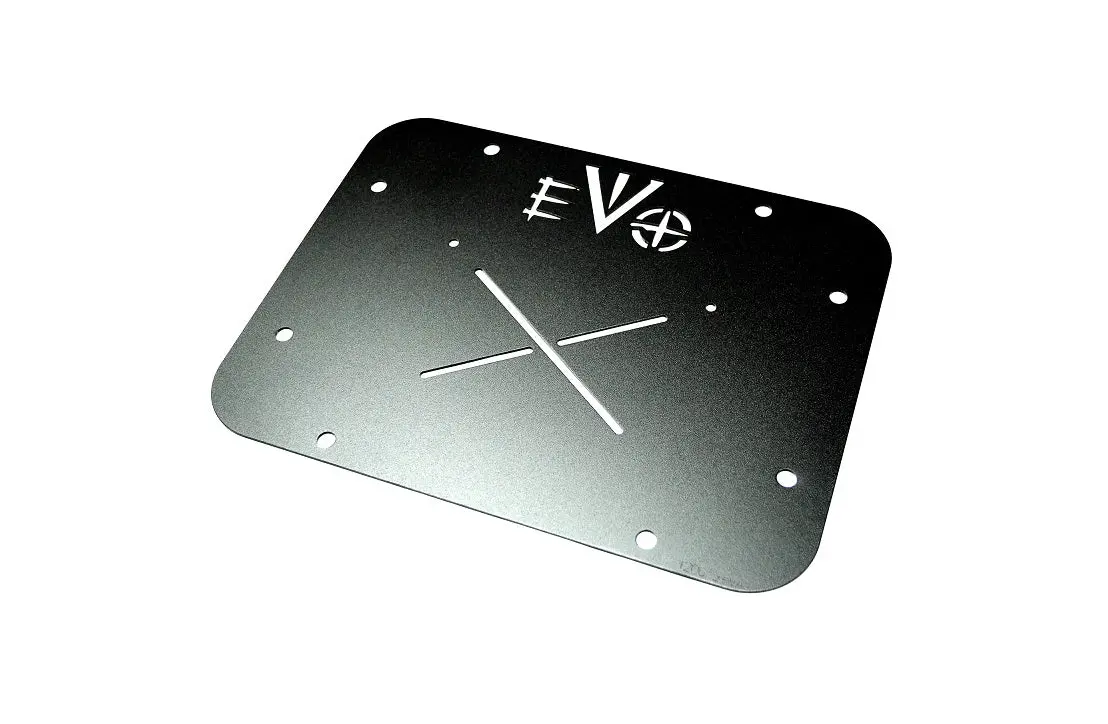 Evo Mfg Gate Plate Vent Delete (Black) For '07-'18 Jeep Wrangler Jk Jku 1