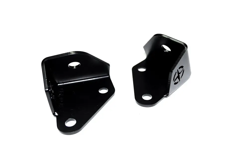Evo Mfg A Pillar Light Mounts (Pair) For '07-'18 Jeep Wrangler Jk Jku Evo-1125B 1
