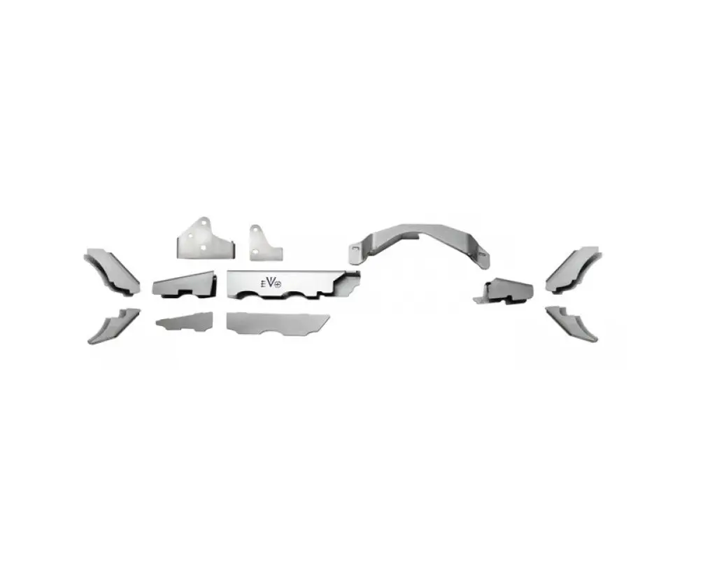 Evo Mfg Protek D30 Front Axle Truss & C2 Gussets - '07-'18 Jeep Wrangler Jk Jku 1