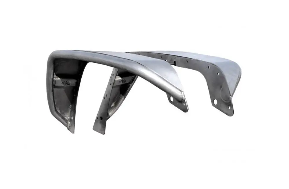 Evo Mfg Front Fenders (Raw Steel) For '07-'18 Jeep Wrangler Jk Jku Evo-1158 1
