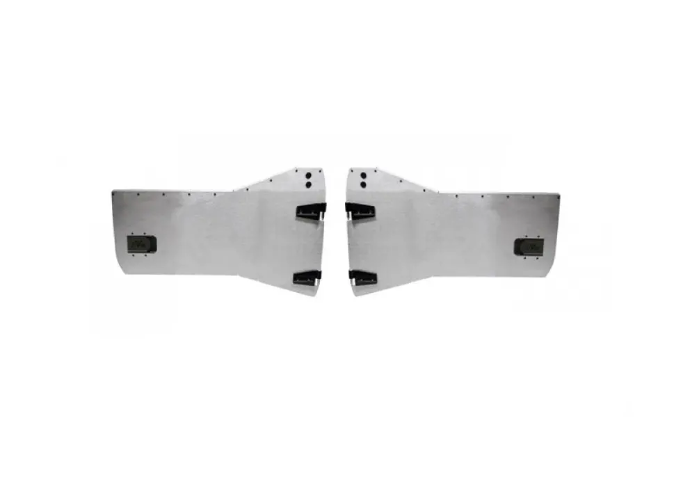 Evo Mfg Front Half Door Set For '07-'18 Jeep Wrangler Jk Jku Evo-1160Al 1