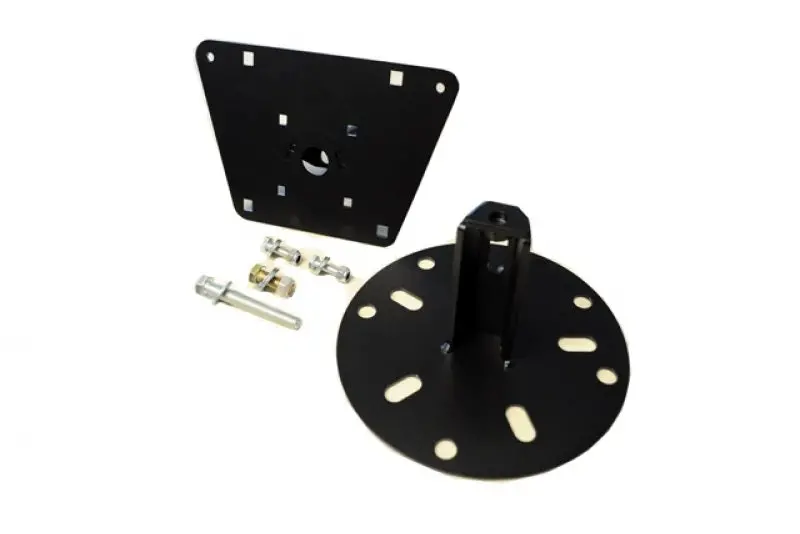 Evo Mfg License Plate Relocate/Rotopax Can Mount - '07-'18 Jeep Wrangler Jk Jku 1