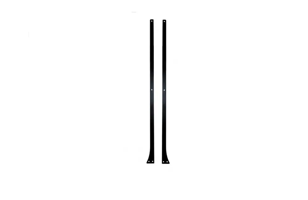 Evo Mfg B-Pillar Rockskin Aluminum (Black) For '07-'18 Jeep Wrangler Jku 4Door 1