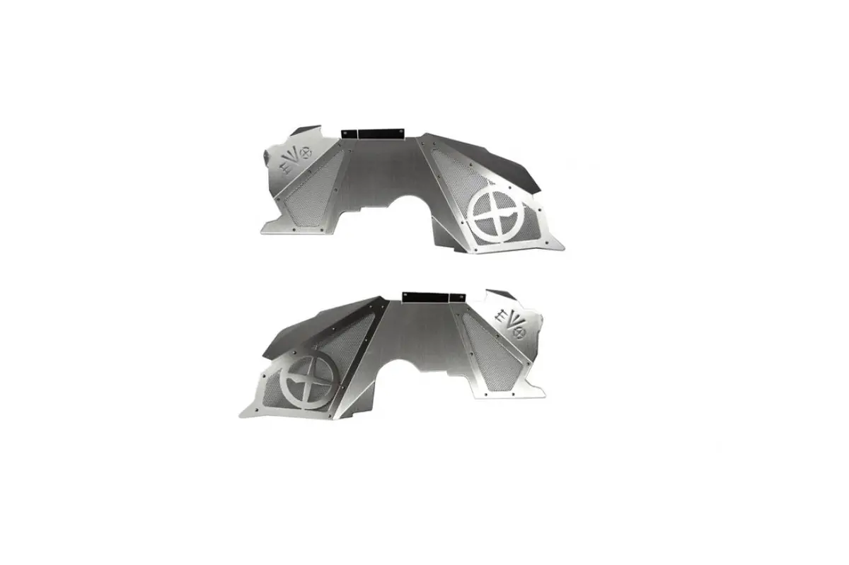 Evo Mfg Front Vented Inner Fenders (Coil Spring) - '07-'18 Jeep Wrangler Jk Jku 1