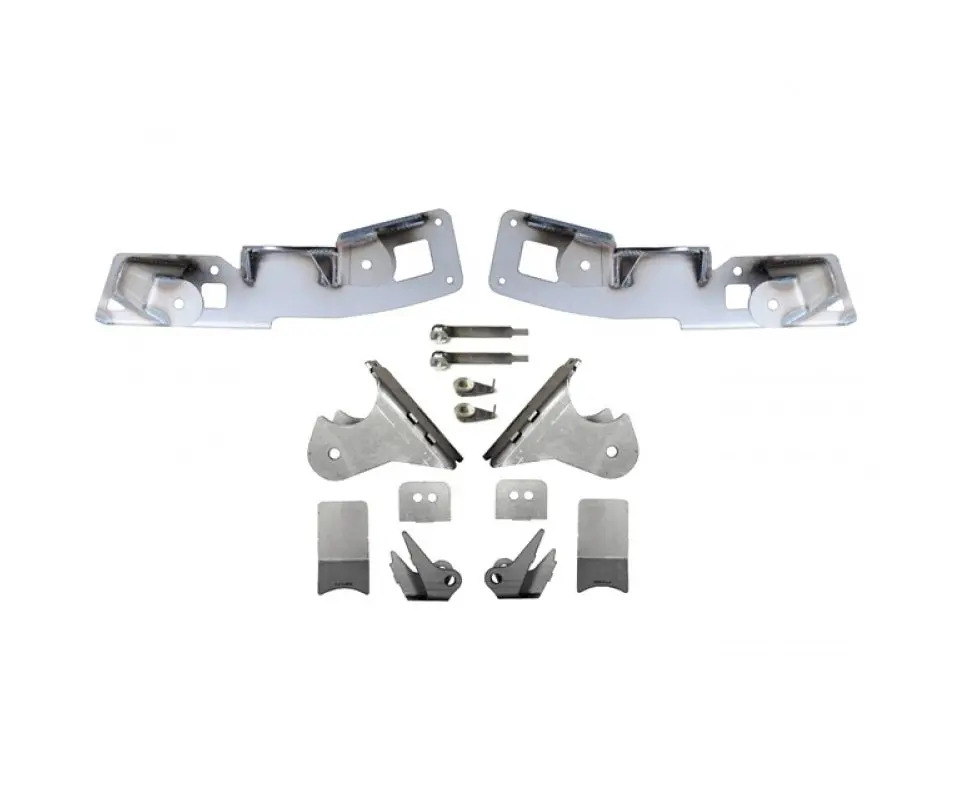 Evo Mfg Rear High Clearance Long Arm Upgrade Brackets '07-'18 Jeep Wrangler Jk 1