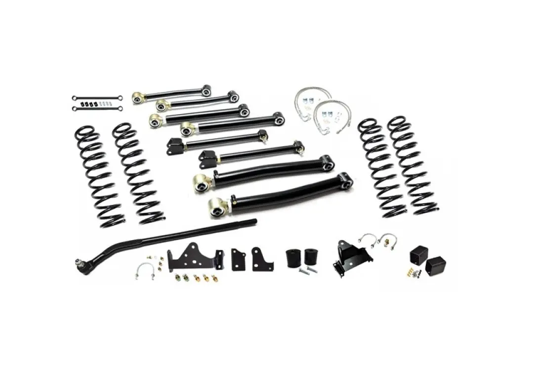 Evo Mfg Enforcer 4" Stage 3 W/ Evo Draglink Flip - '07-'18 Jeep Wrangler Jk Jku 1