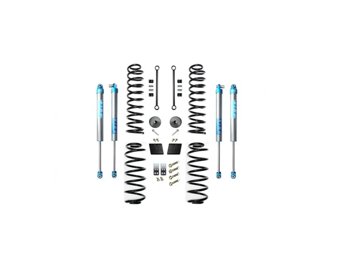 Evo Mfg 2.5 Enforcer Stage 1 W/ Evo Spec King 2.0" Shocks '18+ Jeep Wrangler Jl 1