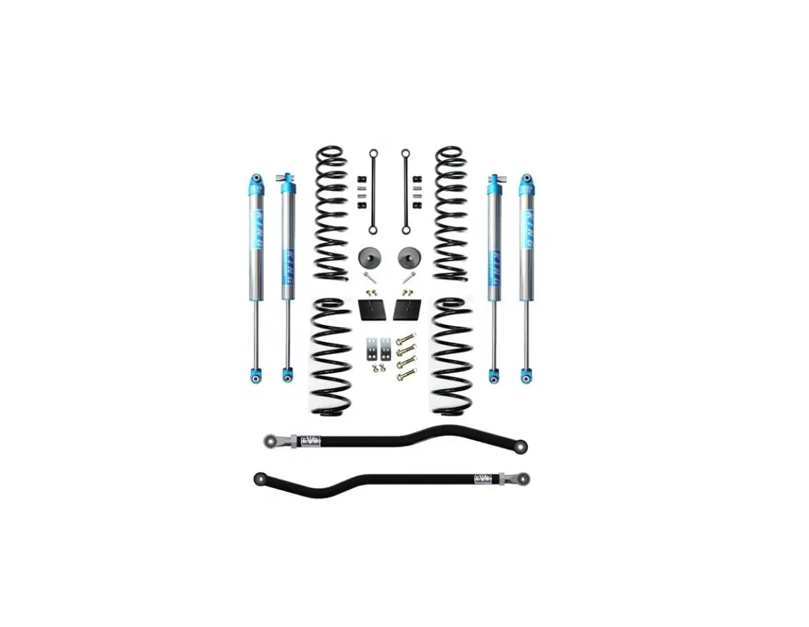 Evo Mfg 2.5 Enforcer Stage 1 Plus Evo Spec King 2.0 Shocks '18+ Jeep Wrangler Jl 1