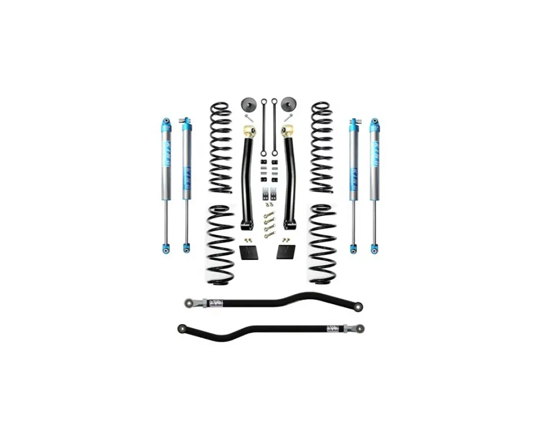 Evo Mfg 2.5 Enforcer Stage 2 Plus Evo Spec King 2.0 Shocks '18+ Jeep Wrangler Jl 1